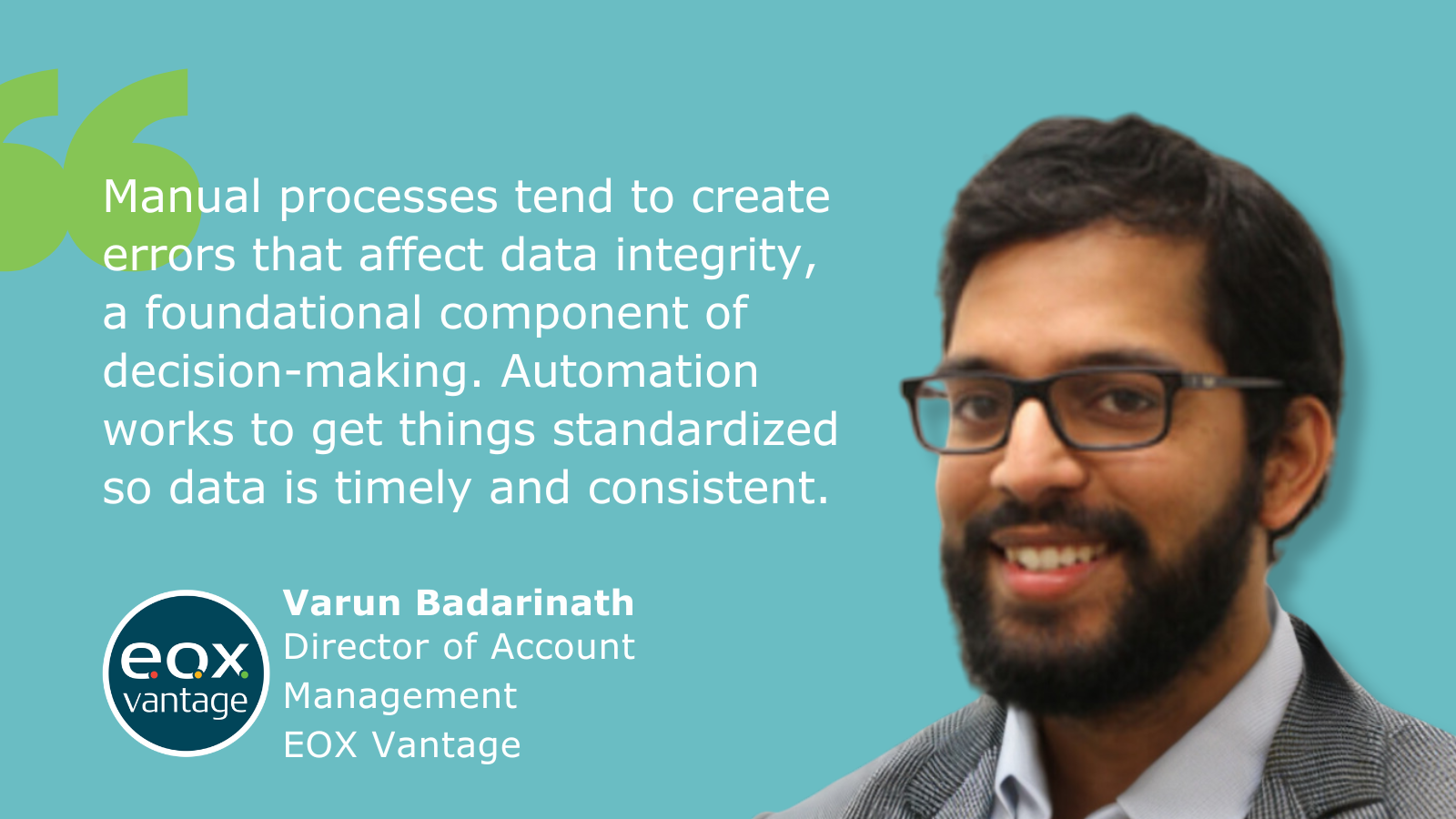 get consistent data with automation